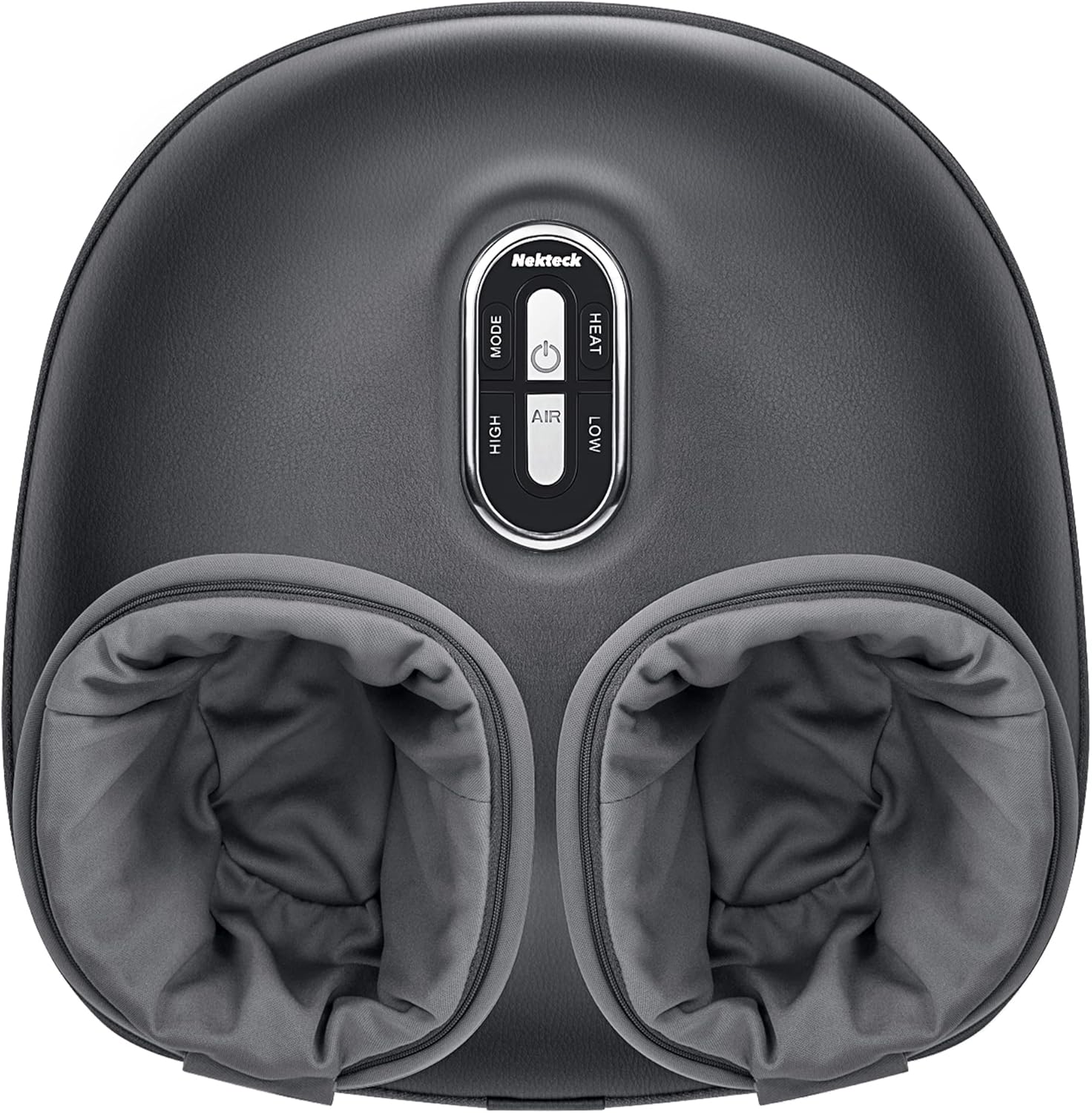 Shiatsu Foot Massager with Heat, Deep Kneading Therapy Air Compression, Feet Massage Improve Blood Circulation Foot Wellness Soothing Pain Relief, Relax for Home Office Use